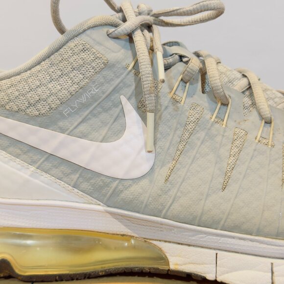 Nike Air Max TR1 18 Mens 12.5 Wolf Grey Training Shoes Sneakers Gym Running - Picture 4 of 16